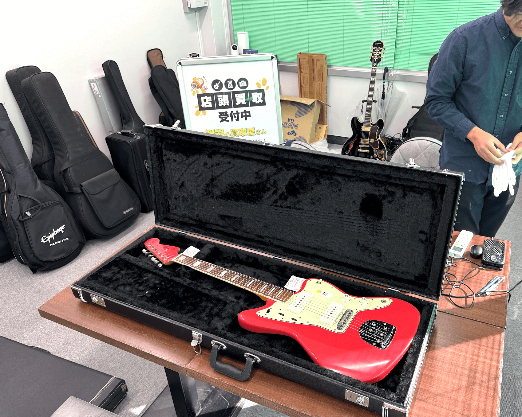 楽器の買取屋さんに査定依頼したFenderのギター
